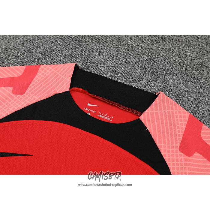 Chandal del Liverpool 2022-2023 Manga Corta Rojo - Pantalon Corto